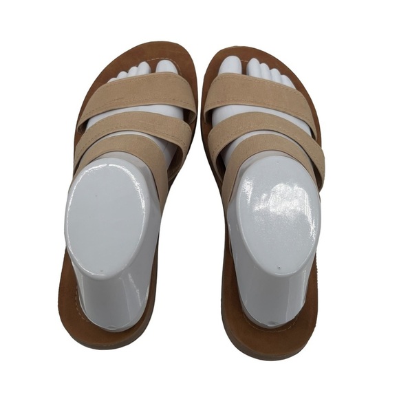 Steve Madden Pascale Fabric Straps Slide Sandals Size 8 Women's - Picture 5 of 9